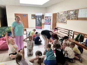 Spotkanie autorskie z Eweliną Dobrzyńską - twórczynią „Bystrzaków z sąsiedztwa" 