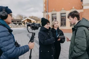 dziennikarstwo ahe w łodzi | plener Gdańsk